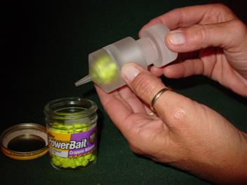 Soft plastic scenting made easy to make your plastic baits taste real!